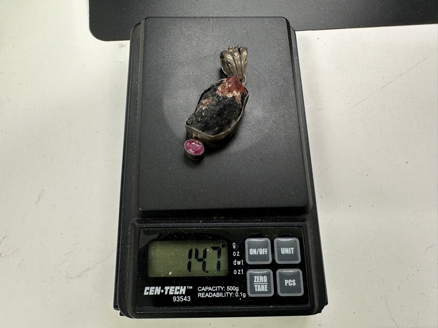 Sterling Silver Pendant With Stones By Ancient Echos 14.7g [Photo 6]