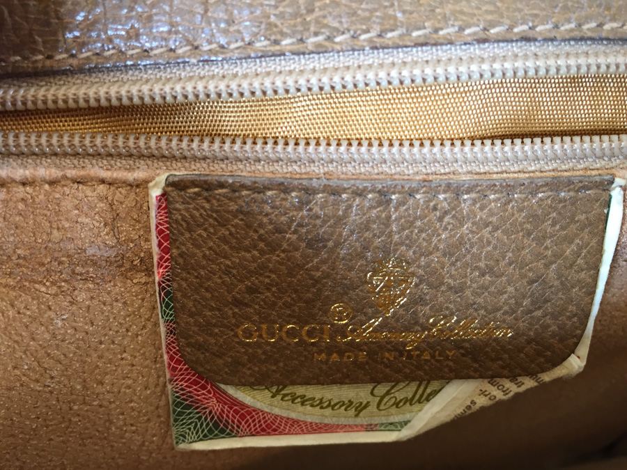 GUCCI Handbag with GUCCI Dust Cover [Photo 12]