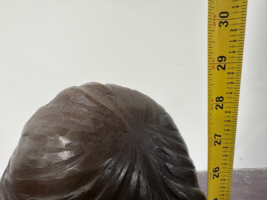 Metal Garden Fountain Sculpture 10W X 17D X 29H (No Pump) [Photo 10]