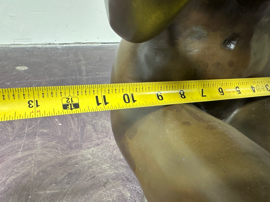 Metal Garden Fountain Sculpture 10W X 17D X 29H (No Pump) [Photo 11]