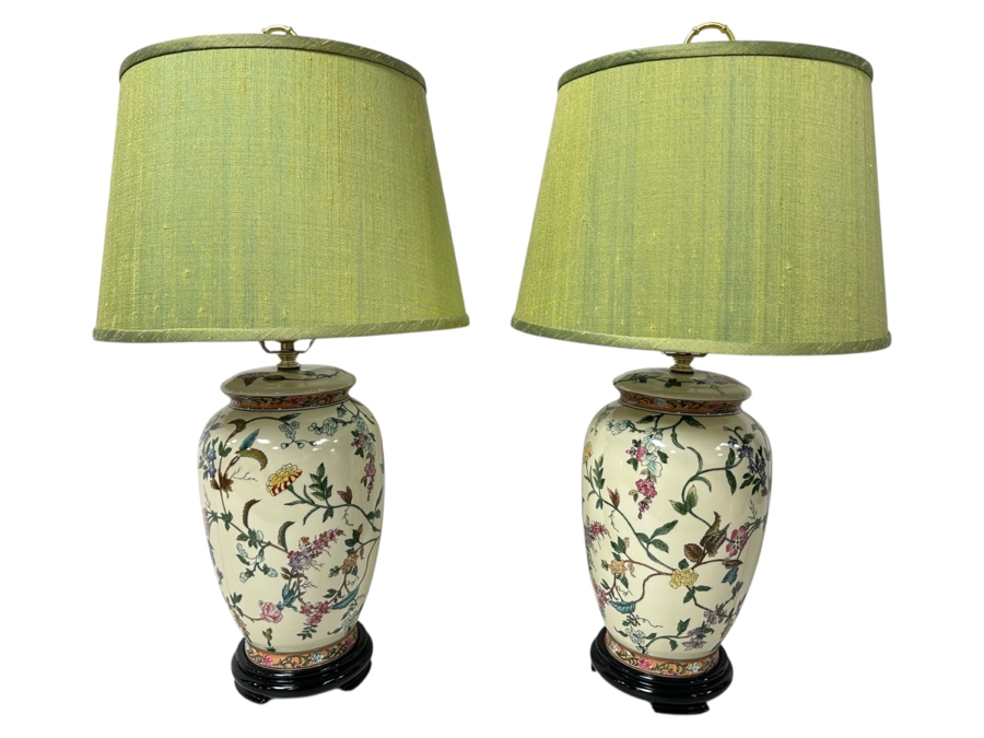 Pair Of Table Lamps 26'H [Photo 1]