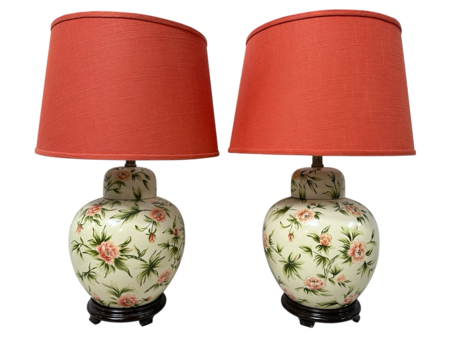 Pair Of Table Lamps 26'H [Photo 1]