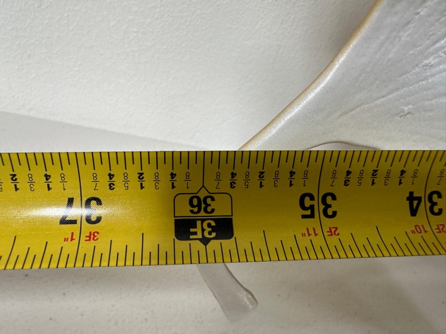 Painted Metal Floating Ginkgo Wall Art Sculpture 36 X 30 [Photo 5]