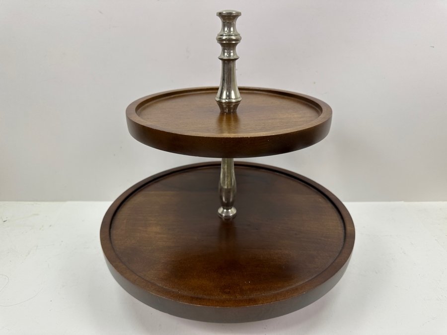 Frontgate 2-Tier Serving Tray 14H [Photo 2]