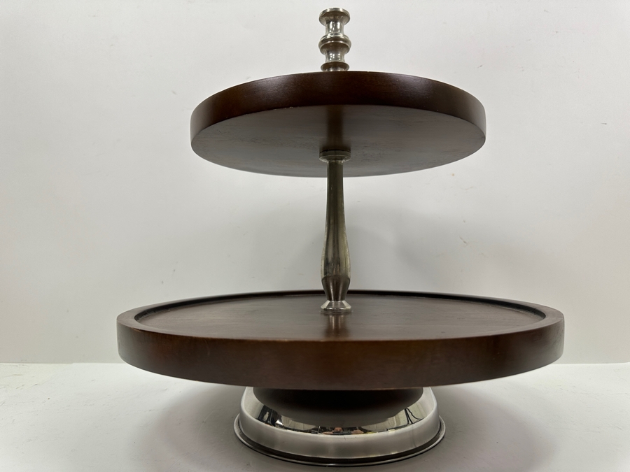 Frontgate 2-Tier Serving Tray 14H [Photo 4]