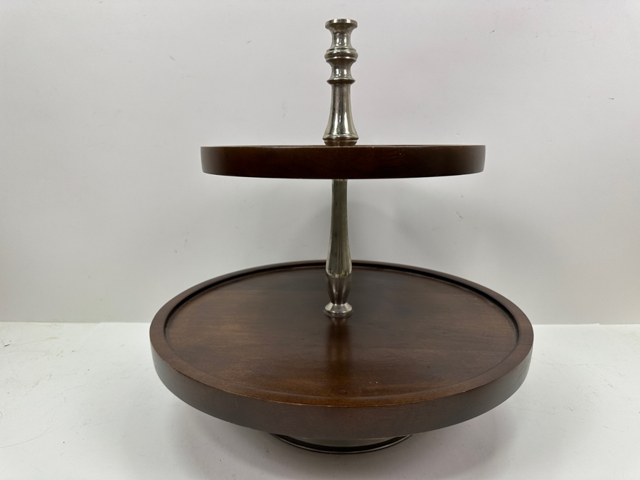 Frontgate 2-Tier Serving Tray 14H [Photo 3]