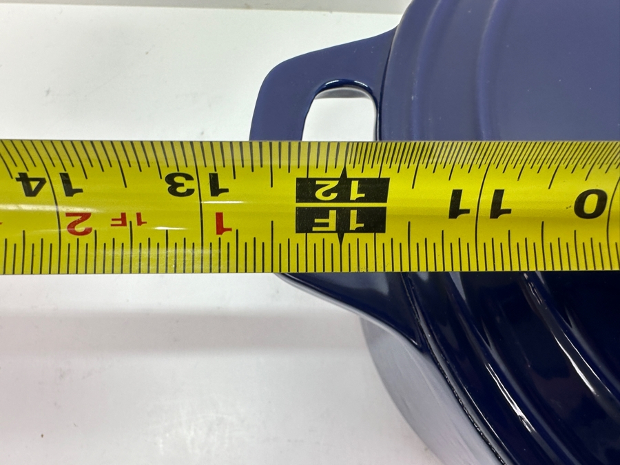 Enameled Cast Iron Dutch Oven Pot Martha Stewart Collection 13'W [Photo 6]