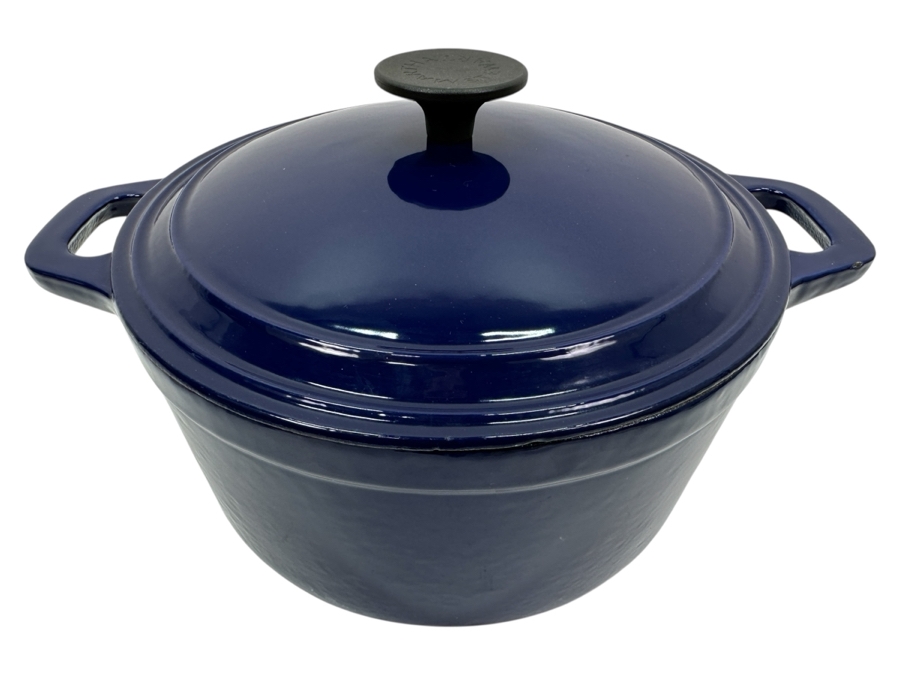 Enameled Cast Iron Dutch Oven Pot Martha Stewart Collection 13'W [Photo 1]