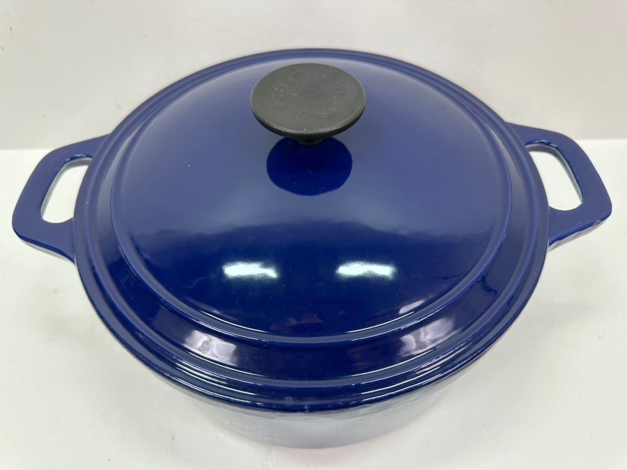 Enameled Cast Iron Dutch Oven Pot Martha Stewart Collection 13'W [Photo 3]