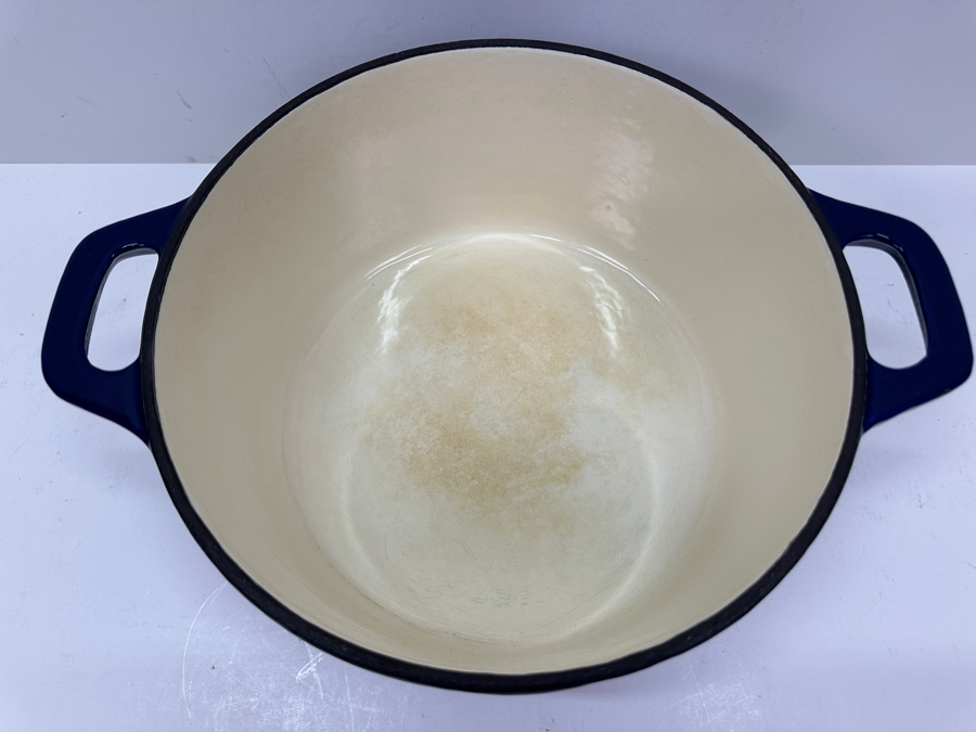 Enameled Cast Iron Dutch Oven Pot Martha Stewart Collection 13'W [Photo 4]