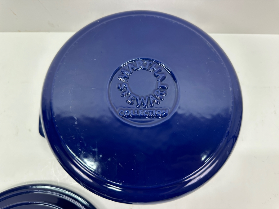 Enameled Cast Iron Dutch Oven Pot Martha Stewart Collection 13'W [Photo 5]