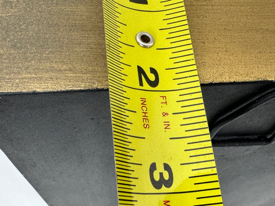 Pair Of Shawdowbox Displayed Metal Flower Sculptures 7W X 11H X 2D [Photo 9]