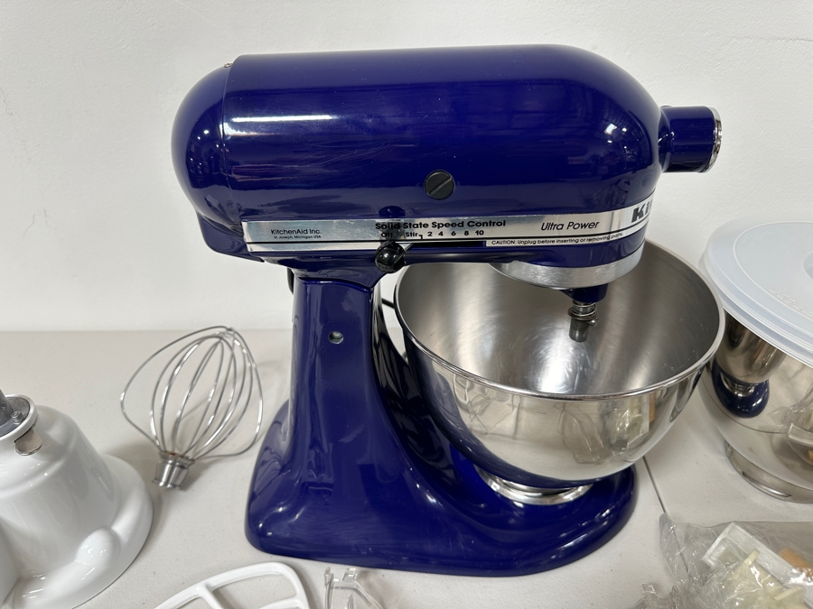 KitchenAid Mixer With Lots Of Accessories [Photo 3]