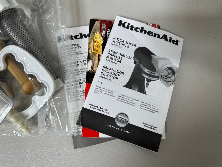 KitchenAid Mixer With Lots Of Accessories [Photo 6]