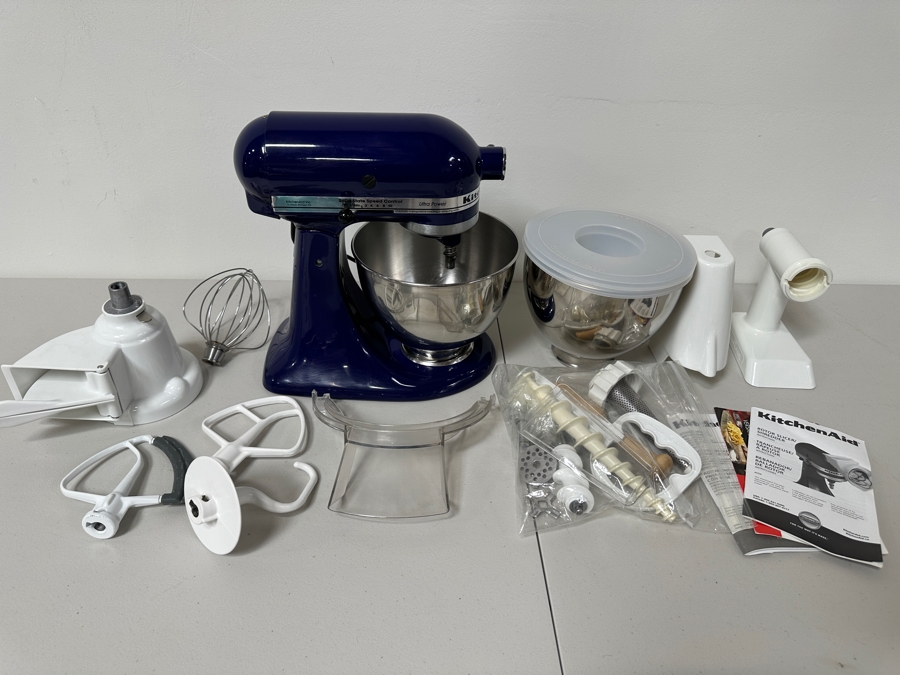 KitchenAid Mixer With Lots Of Accessories [Photo 2]