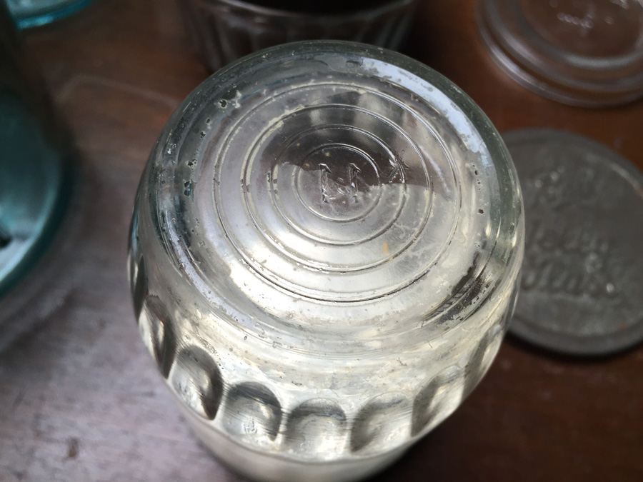 Large Collection of Aqua Blue Ball Perfect Mason Jars, Atlas Mason Jar, Ball Jelly Glass Jars [Photo 27]