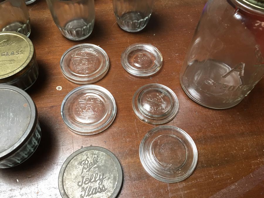 Large Collection of Aqua Blue Ball Perfect Mason Jars, Atlas Mason Jar, Ball Jelly Glass Jars [Photo 26]