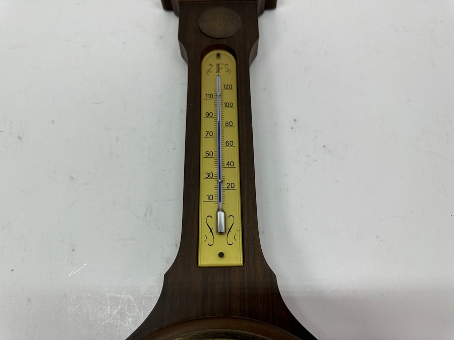 Vintage Wall Thermometer Barometer Made In Germany 21L [Photo 5]