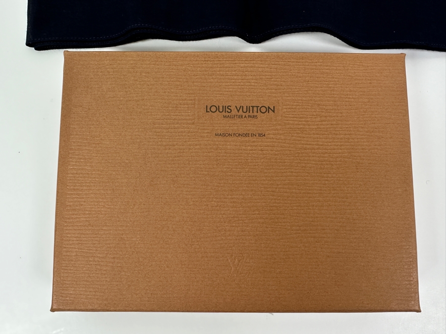 New Louis Vuitton Cup Nautical Flag Navy Blue Scarf With Original Box [Photo 6]