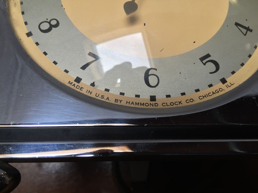 Hammond Synchronous Clock [Photo 8]