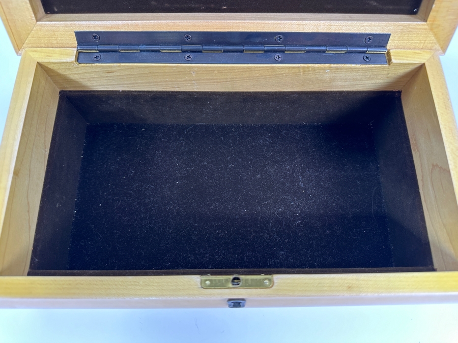 Wooden Jewelry Box 12.5W X 7.5D X 5.5H [Photo 7]