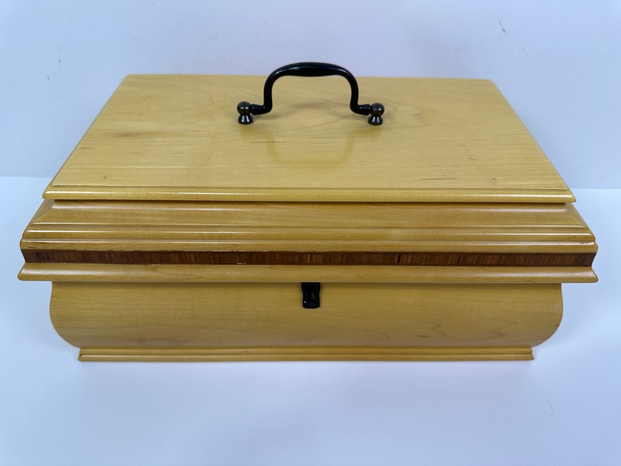 Wooden Jewelry Box 12.5W X 7.5D X 5.5H [Photo 4]
