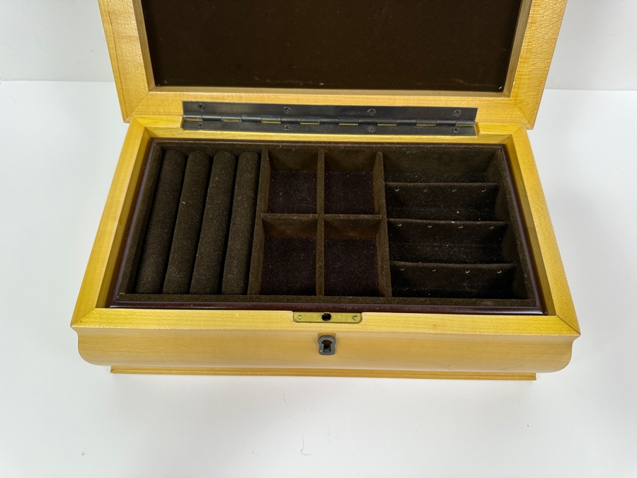 Wooden Jewelry Box 12.5W X 7.5D X 5.5H [Photo 6]