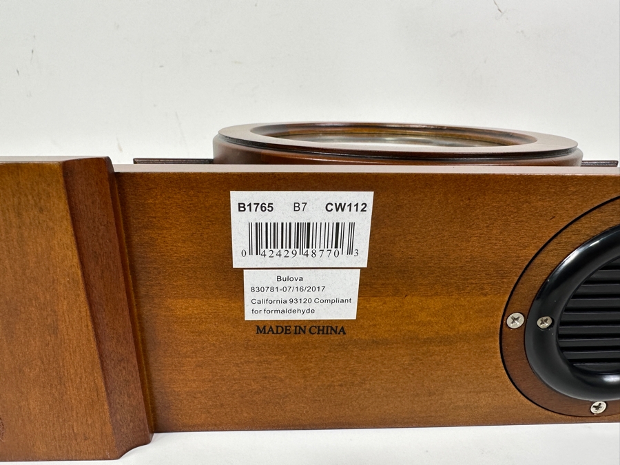 Bulova Mantle Clock 12W X 7.5H [Photo 6]