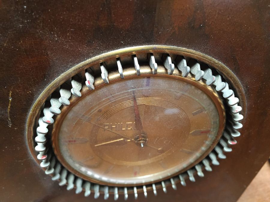 PHILCO Automatic Control Clock Model 8B56 General Electric Co. Working [Photo 3]