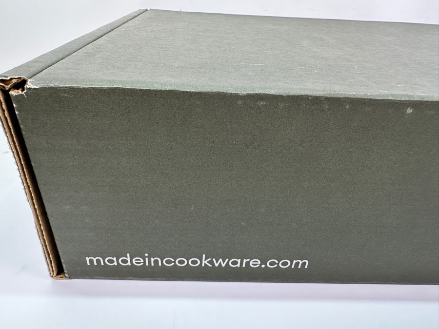 New Rectangular Ceramic Slate Blue Baking Dish By Made In Cookware 17W [Photo 6]
