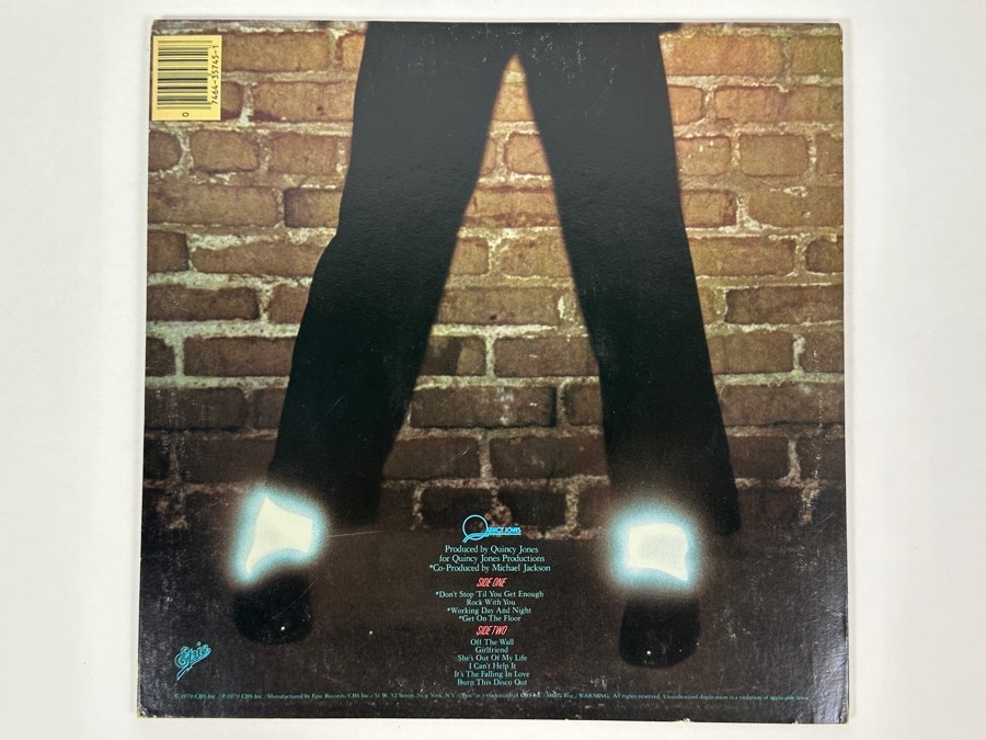 Vintage Michael Jackson Off The Wall Vinyl Record [Photo 2]