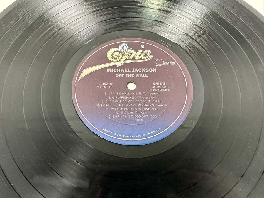 Vintage Michael Jackson Off The Wall Vinyl Record [Photo 7]