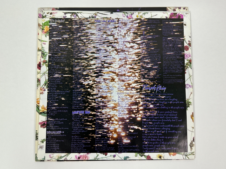 Vintage Prince And The Revolution Purple Rain Vinyl Record [Photo 5]
