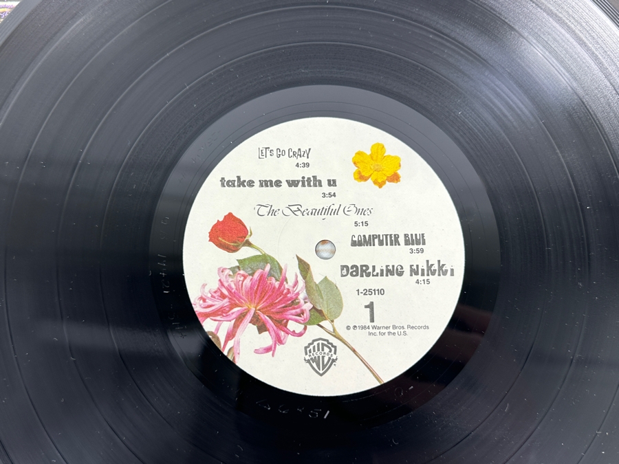 Vintage Prince And The Revolution Purple Rain Vinyl Record [Photo 7]