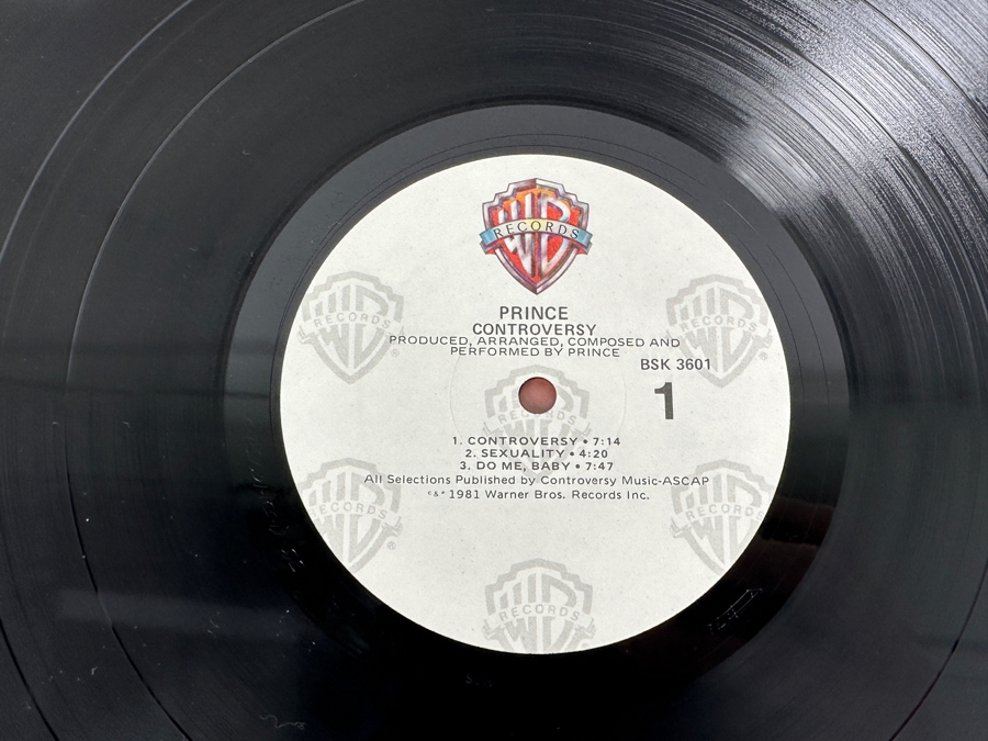 Vintage Prince Controversy Vinyl Record [Photo 4]