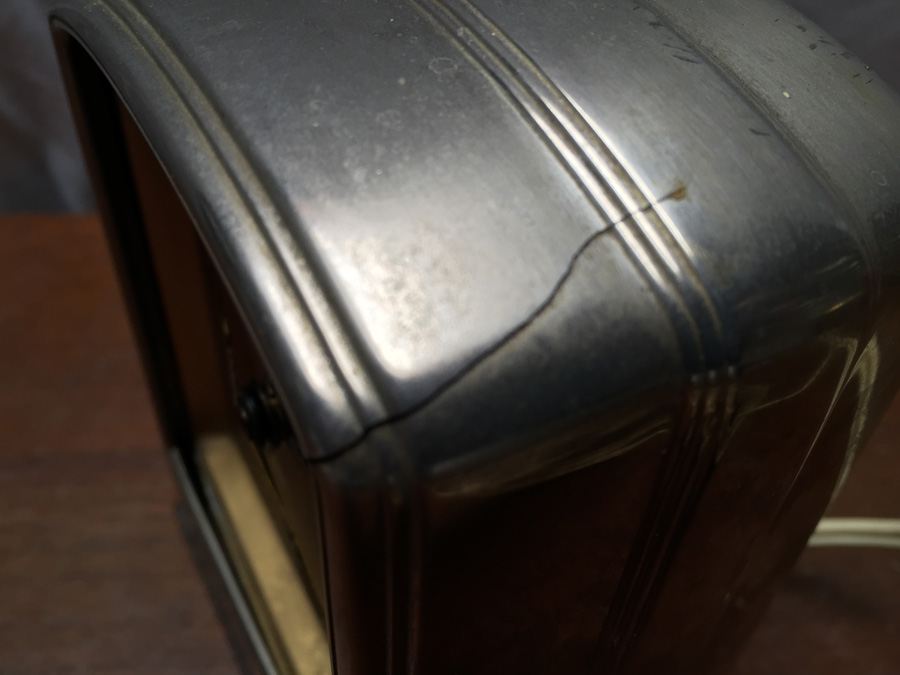 Streamline Art Deco Electric Desk Clock By Telechron Working [Photo 6]