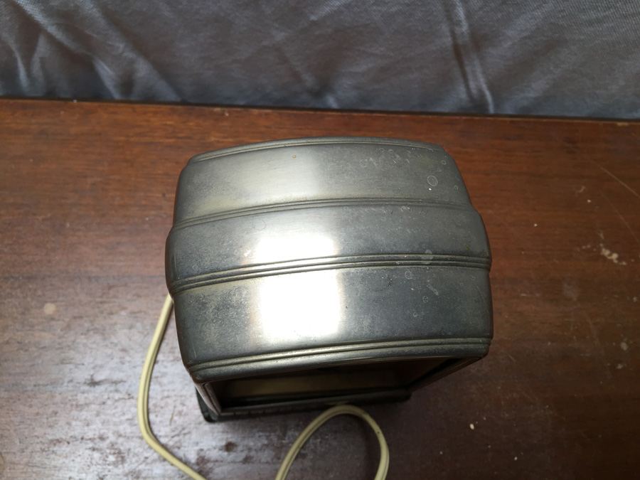 Streamline Art Deco Electric Desk Clock By Telechron Working [Photo 13]