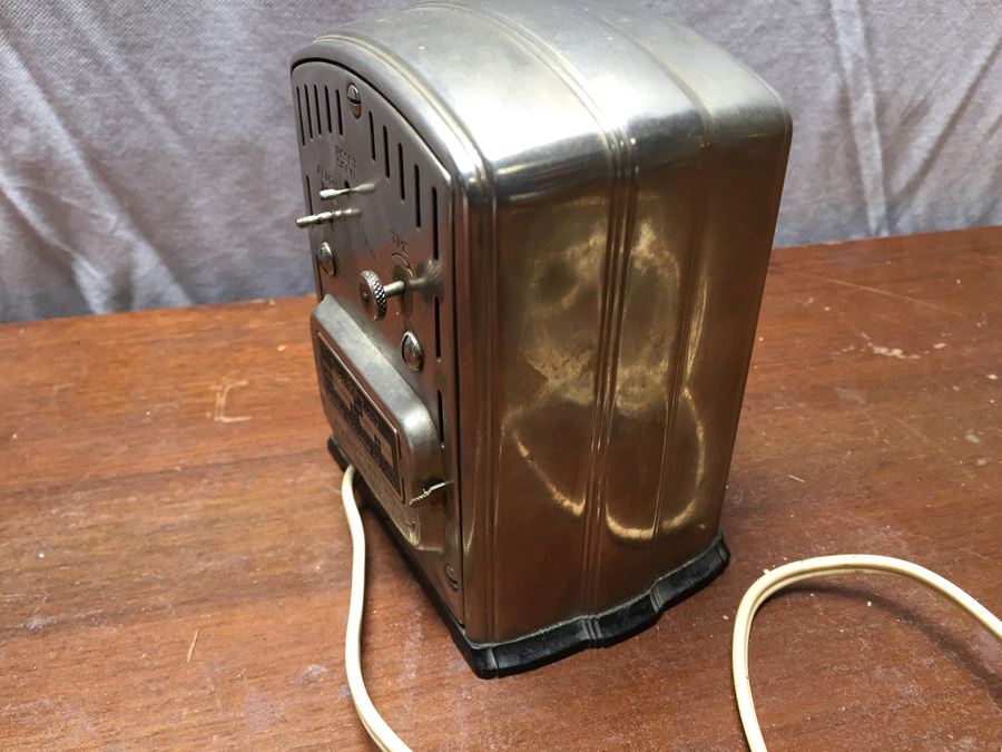 Streamline Art Deco Electric Desk Clock By Telechron Working [Photo 10]