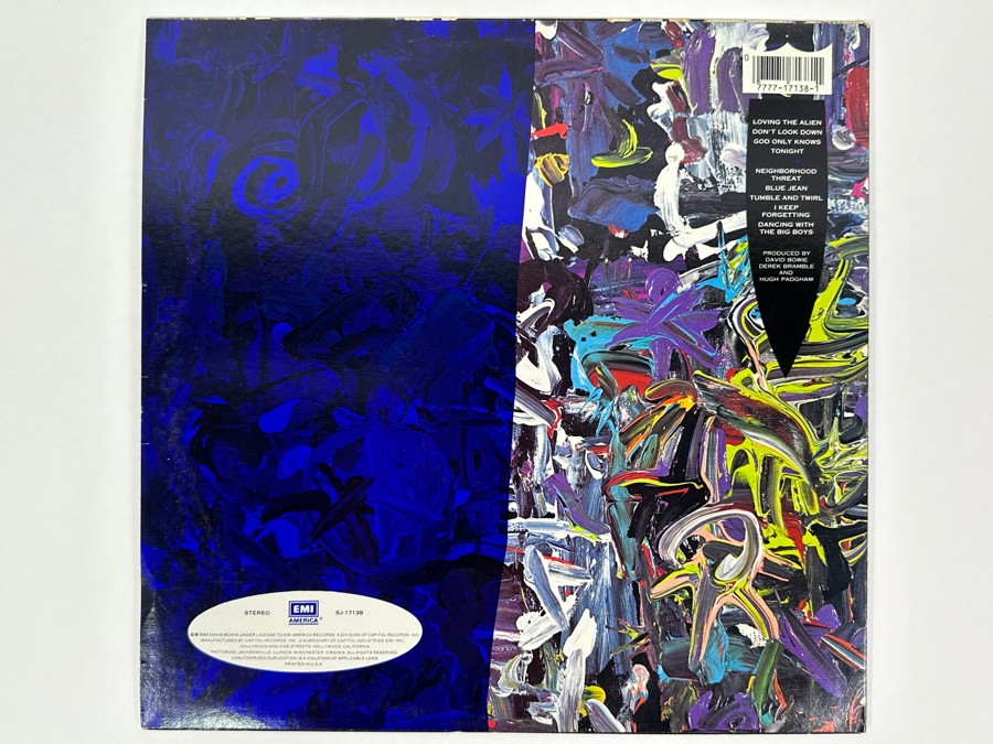 Vintage David Bowie Tonight Vinyl Record [Photo 2]