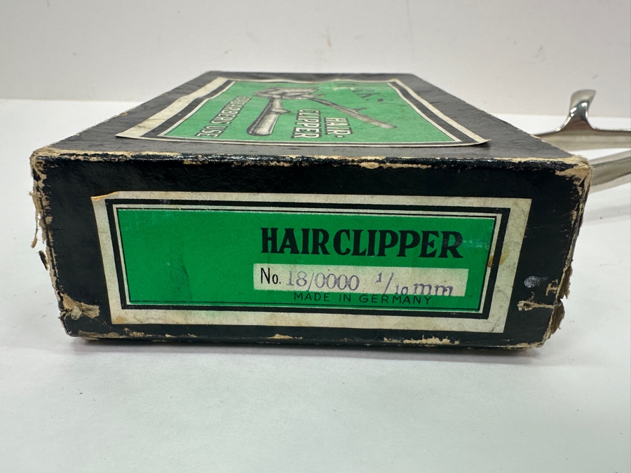 Vintage Marks Barbers Hair-Clippers With Original Box Made In Germany [Photo 5]