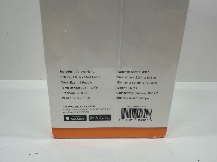 Factory Sealed Anova Precision Cooker Nano [Photo 5]