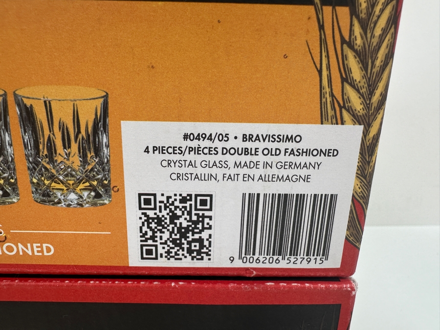 (8) Riedel Bravissimo Double Old Fashioned Crystal Glasses With Original Boxes [Photo 7]