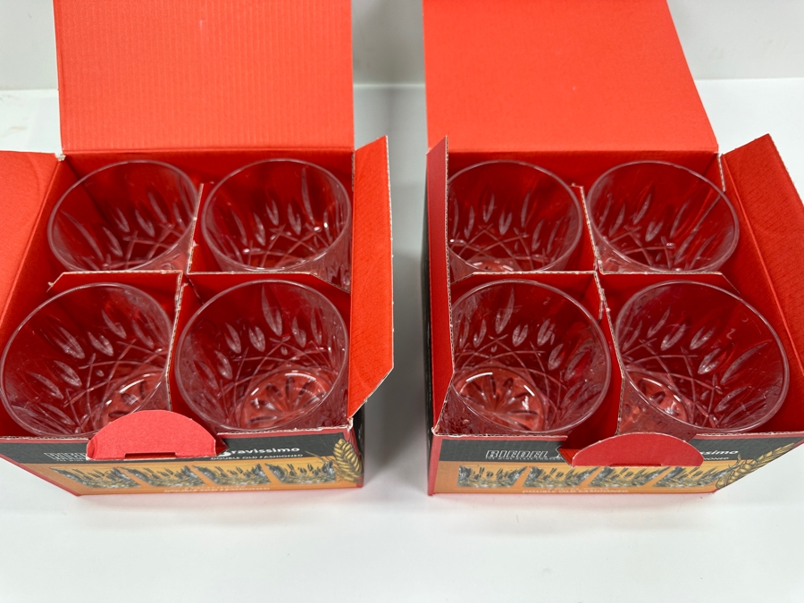 (8) Riedel Bravissimo Double Old Fashioned Crystal Glasses With Original Boxes [Photo 5]