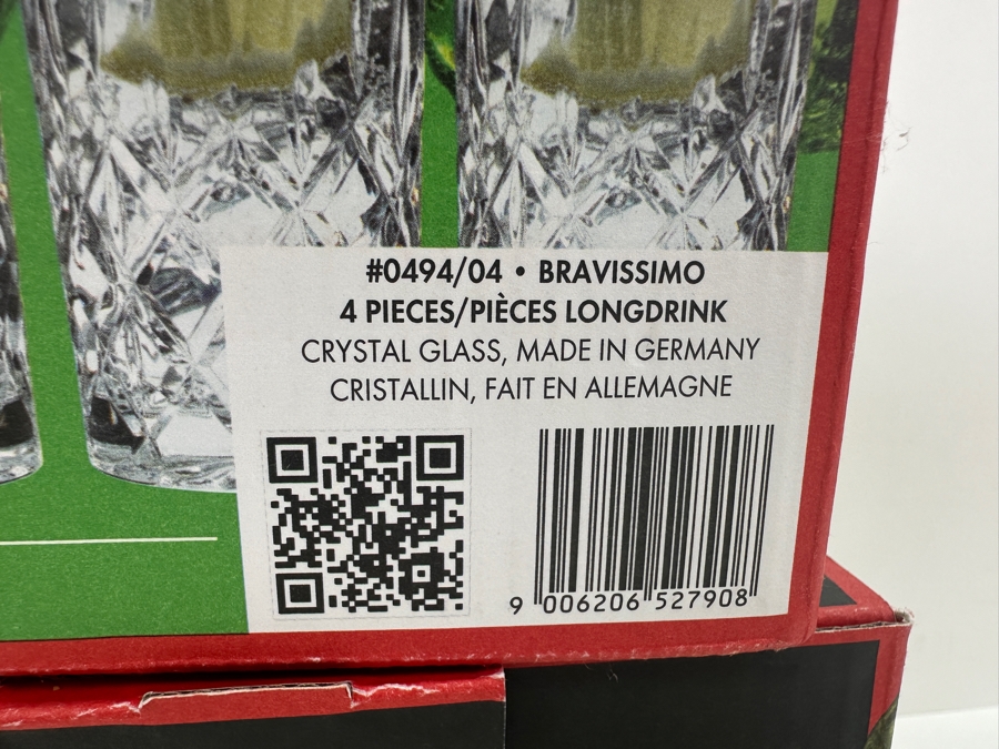(8) Riedel Bravissimo Longdrink Crystal Glasses With Original Boxes [Photo 4]
