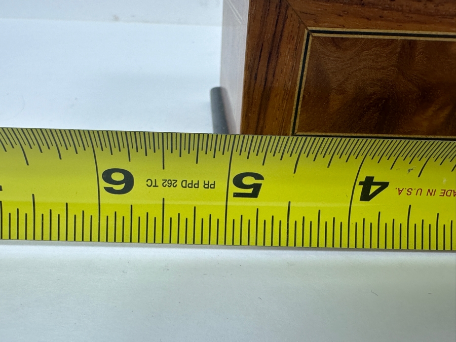 Wooden Musical Jewelry Box Reuge 5W X 3.5D X 2.5H [Photo 9]