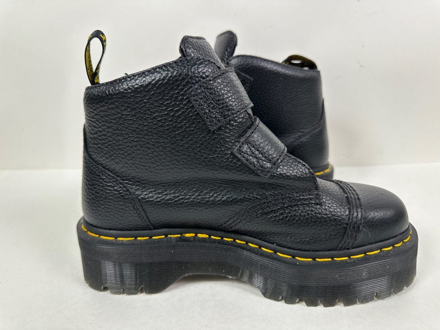 New Dr. Martens Boots Devon Flower Ankle Boot Size 41- US Men's 8 /US Women's 10 [Photo 5]