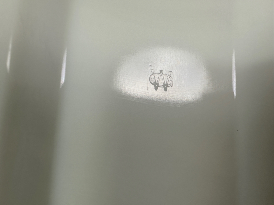 (2) Westmoreland Milk Glass: Cachepot Planter 4H And Vase 7H [Photo 6]