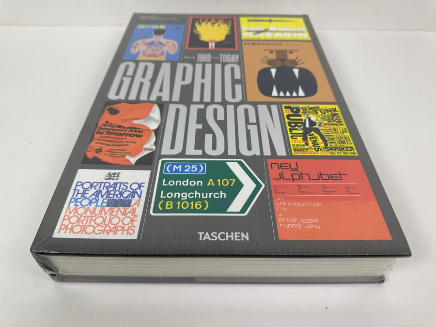 Factory Sealed Hardcover Coffee Table Book Graphic Design Vol. 2 1960-Today By Taschen 10 X 15  [Photo 2]