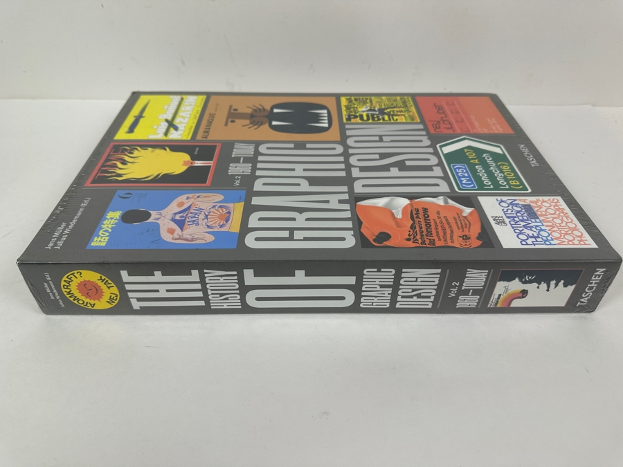 Factory Sealed Hardcover Coffee Table Book Graphic Design Vol. 2 1960-Today By Taschen 10 X 15  [Photo 3]