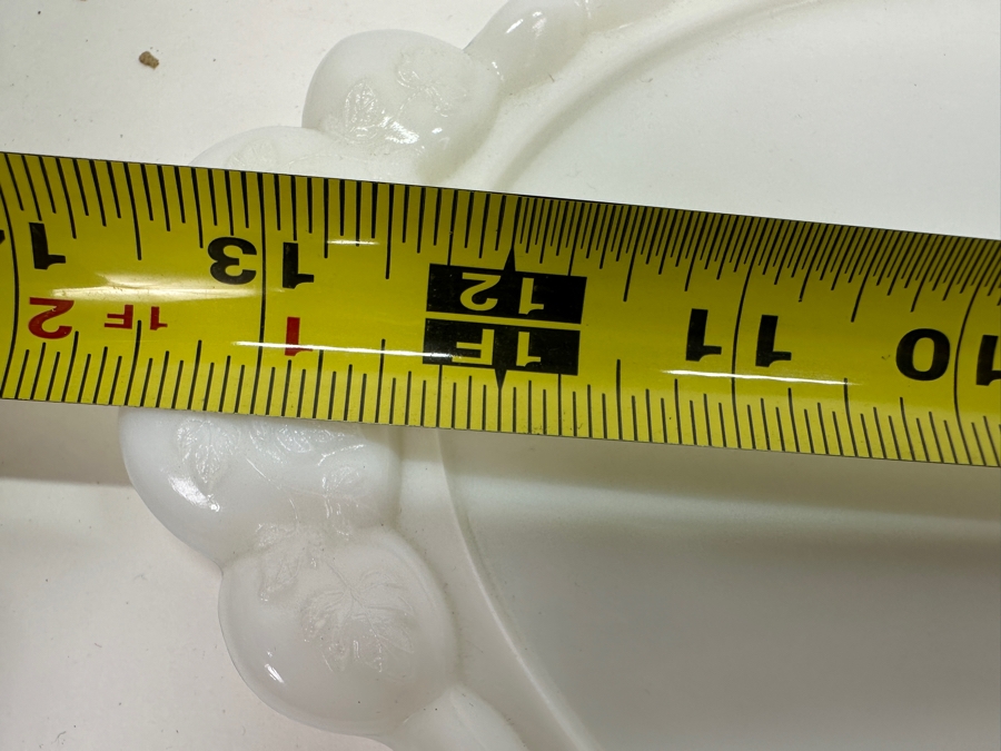 Westmoreland Milk Glass Tray 13.5W And (3) Milk Glass Footed Cups [Photo 13]